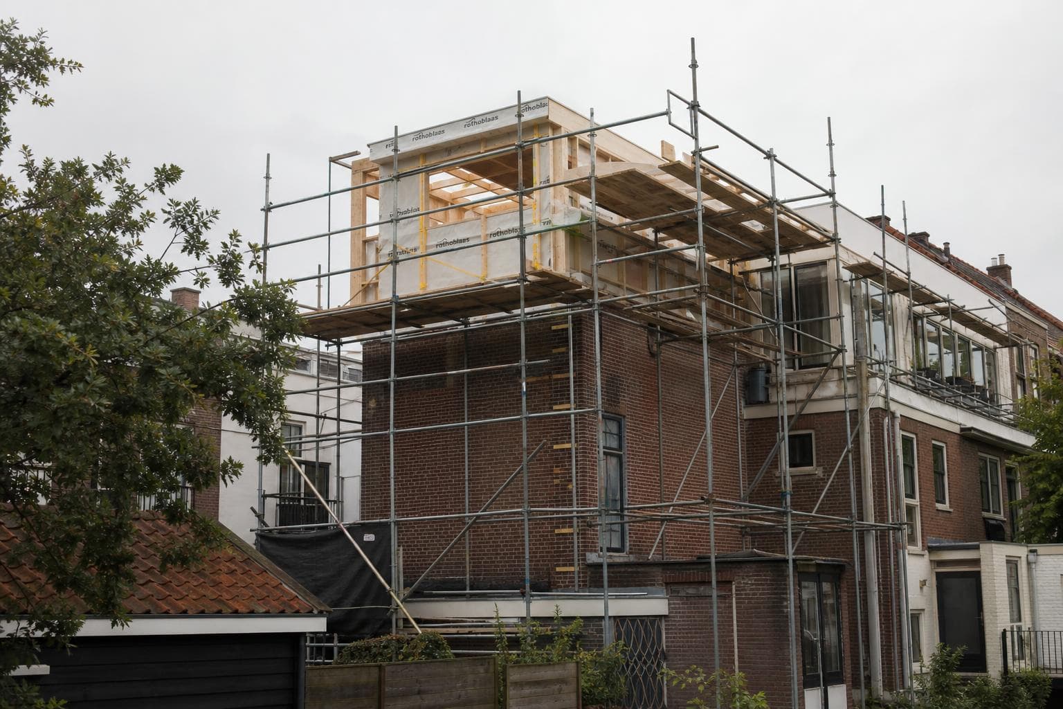 Constructiewerk feestzaal