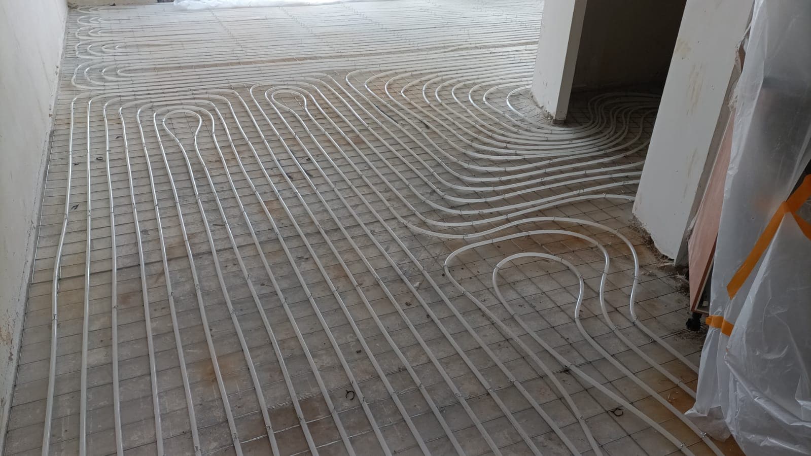 Betonlook tegelvloer